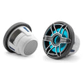JL Audio M6-8IB-S-GMTI-I-4 - 8" Marine Subwoofer (200W, 4 ohm), Infinite Baffle, Sport Grille, RGB LED