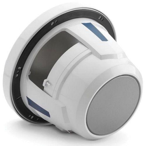 JL Audio M6-8IB-S-GWGW-4 - 8" Marine Subwoofer (200W, 4 ohm), Infinite Baffle, Gloss White Sport Grille
