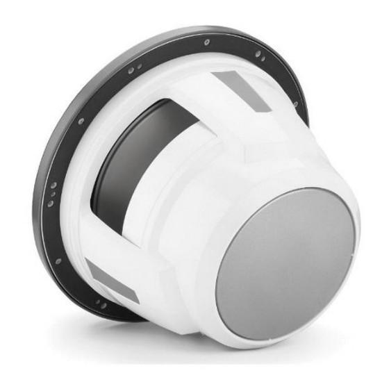 JL Audio M7-12IB-S-GMTI-4 - 12" Marine Subwoofer, 600W, 4ohm, Gunmetal, Titanium Sport Grille, EACH