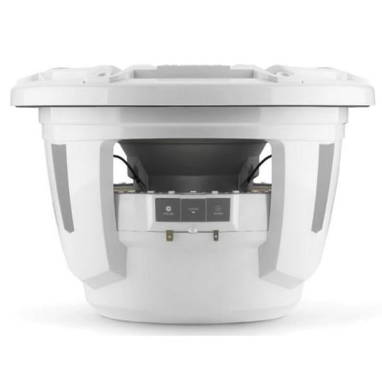 JL Audio M7-12IB-S-GWGW-i-4 - 12" Marine Subwoofer, 600W, 4ohm, Gloss White Sport Grille, RGB LED, EACH