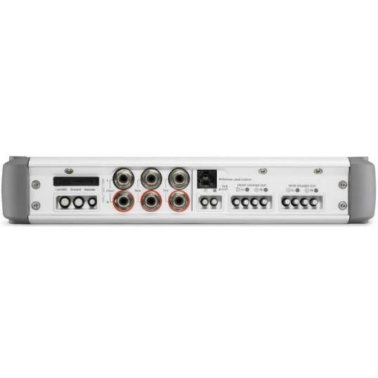 JL Audio MHD900/5-24V - 5-Channel Class D Full-Range Marine System Amplifier for 24V Systems, 900W