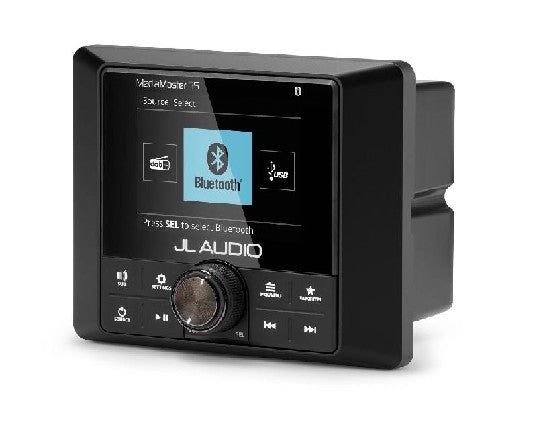 JL Audio MM55 - Premium Compact Marine Source Unit with Full-color LCD