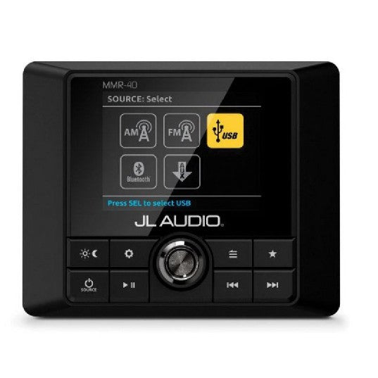 JL Audio MMR-40 - Full function NMEA2000 Network Controller with LCD Display