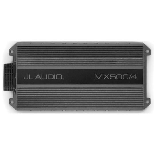 JL Audio MX500/4 - 4-channel Class D Full-Range Amp, 90 Watts x 4 @ 4 ohm / 125 Watts x 4 @ 2 ohm - 14.4V